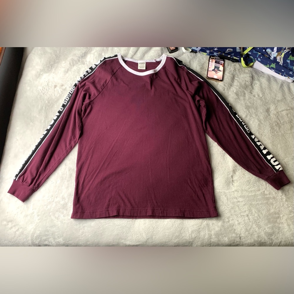 Pink Victoria’s Secret Long Sleeve Shirt
